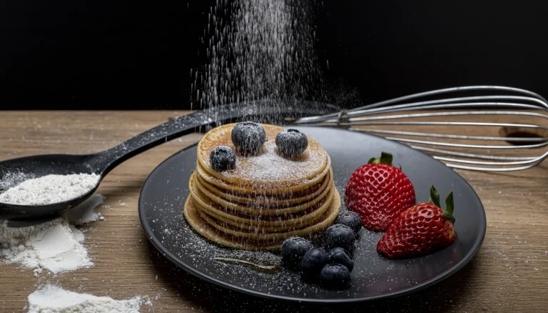 high-angle-view-cake-plate-table